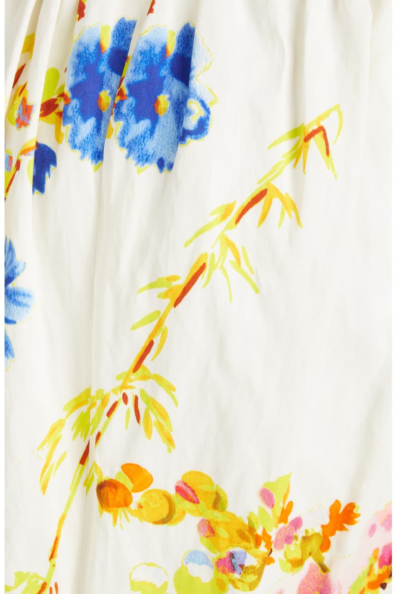 Sofya Floral Skirt, Alternate, color, ECRU