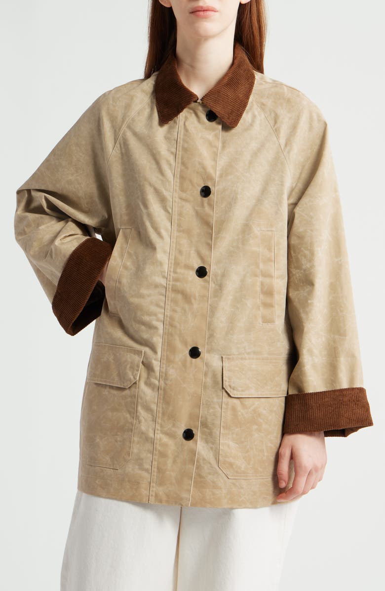 Alex Mill Madison Waxed Cotton Jacket, Alternate, color, Khaki
