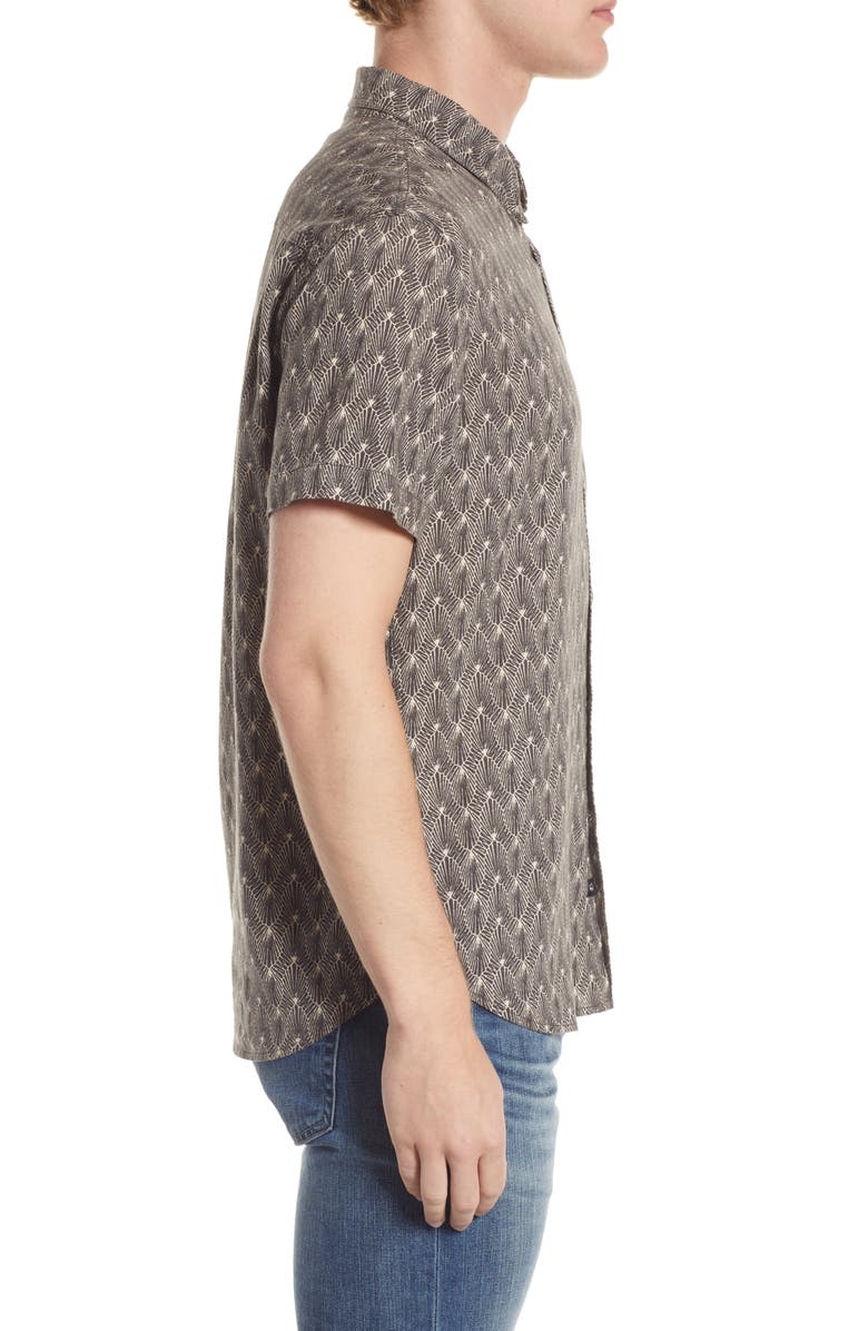 Rails Carson Short Sleeve Button-Up Shirt, Alternate, color, 
