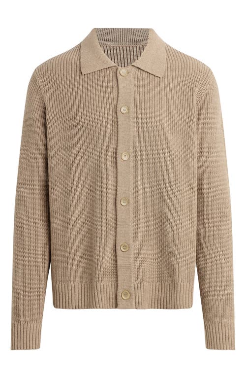 Joe's Cassian Full Button Cardigan In Brown