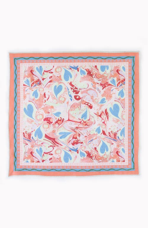 Bond & Grace Alice Marble Dinner Napkins In Orange