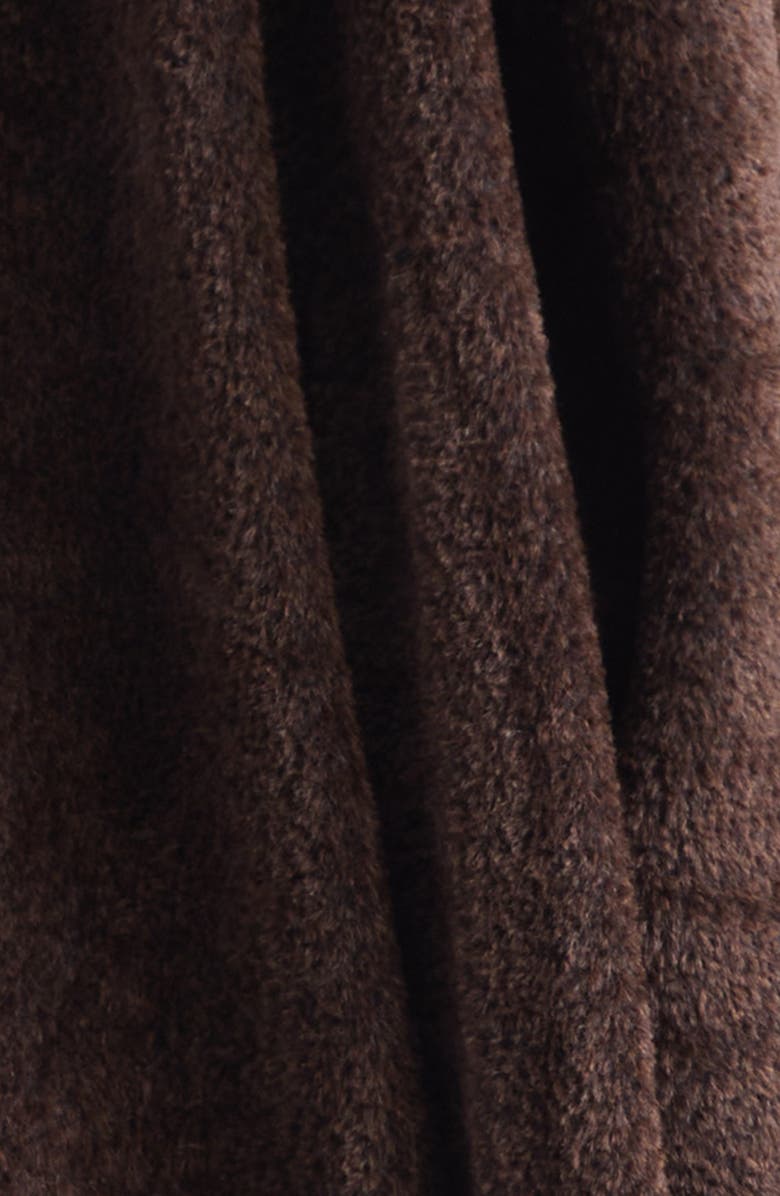 Proenza Schouler Verretta Alpaca & Virgin Wool Coat, Alternate, color, Chocolate