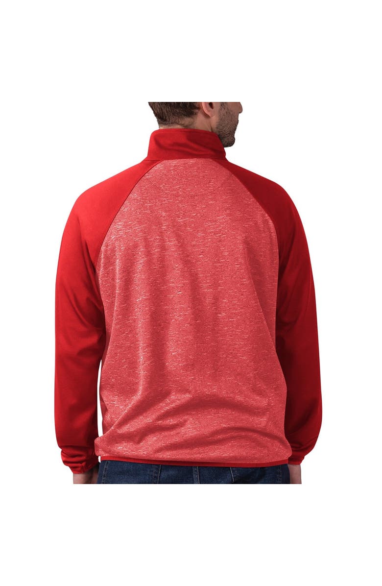 G-III SPORTS BY CARL BANKS Men's G-III Sports by Carl Banks Red Detroit Red Wings Runners Raglan Full-Zip Track Jacket, Alternate, color, Red