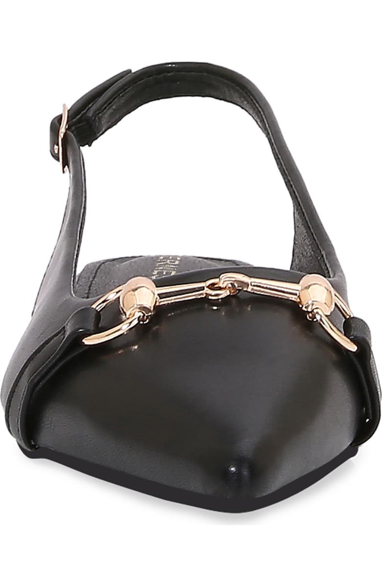 BERNESS Bit Slingback Flat, Alternate, color, Black