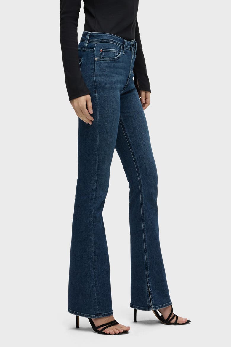 Barbara High-Rise Bootcut w/ Flap Jean, Alternate, color, OLYMPIA
