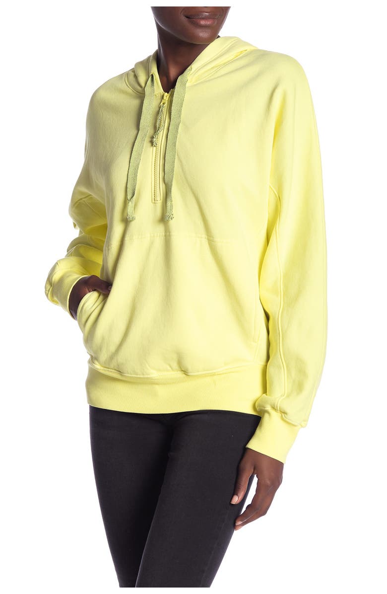 Free People Think Future Fleece Hoodie, Main, color,