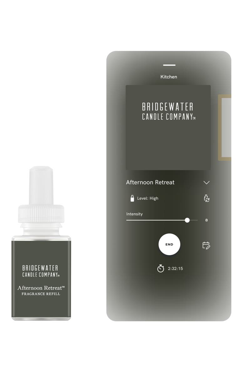 PURA x Bridgewater Candle Company 2-Pack Diffuser Fragrance Refills, Alternate, color, Black