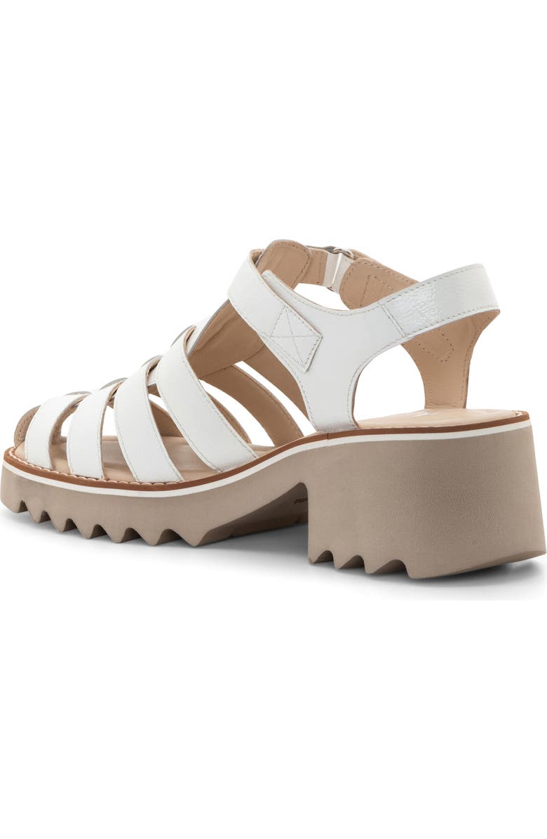 ara Phoenix Fisherman Sandal, Alternate, color, White Patent Leather