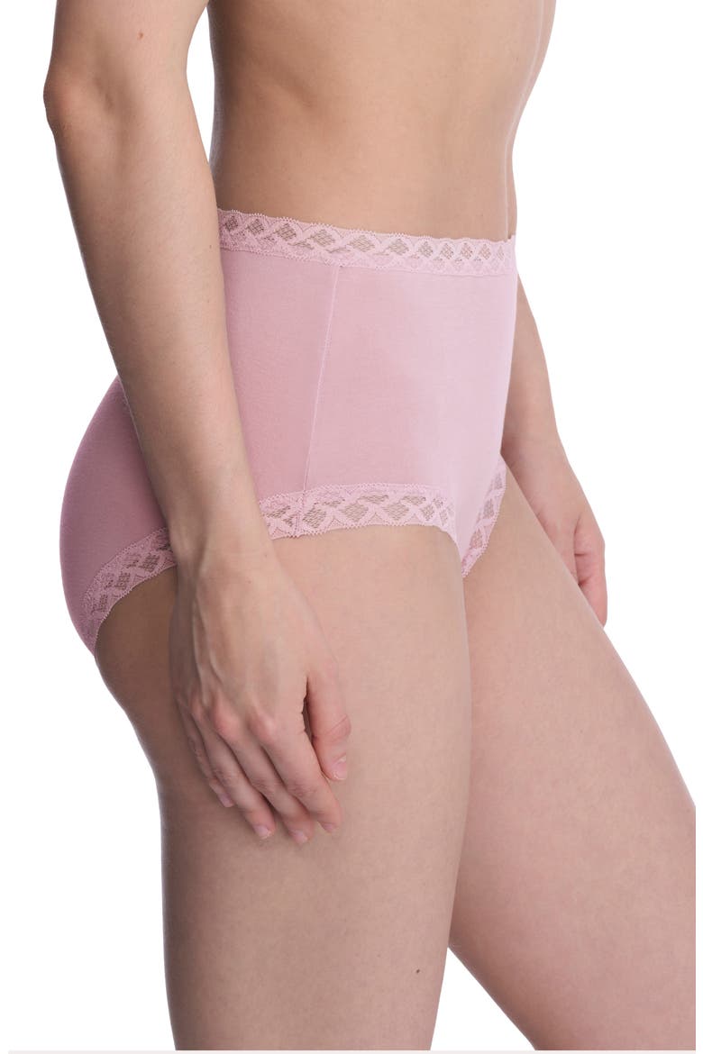 Bliss Stretch Cotton Full Briefs, Alternate, color, PINK VELVT