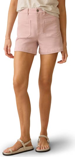 Stretch Terry Patch Pocket Shorts
