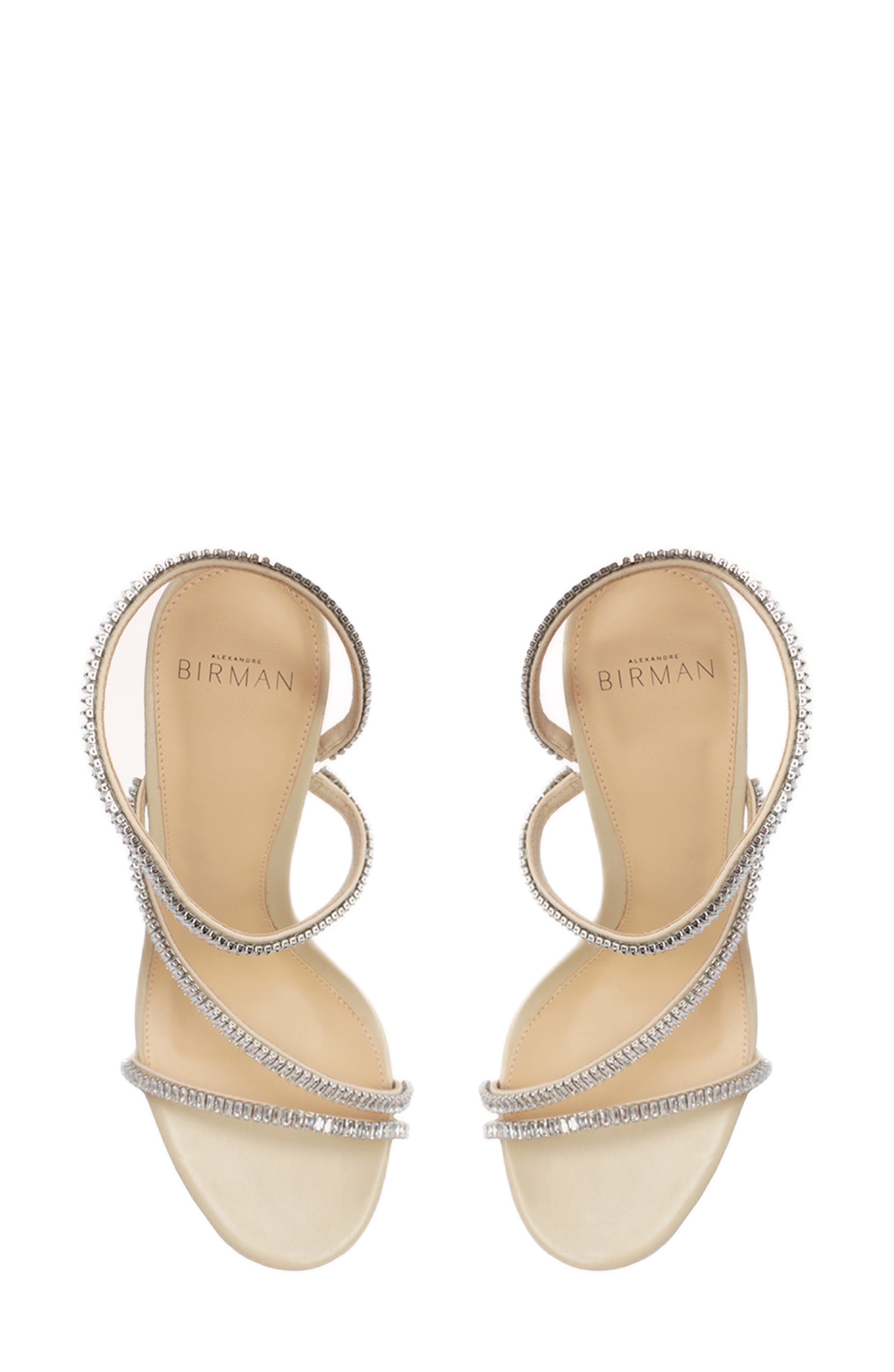 Alexandre Birman Polly Crystal Embellished Sandal, Alternate, color, 