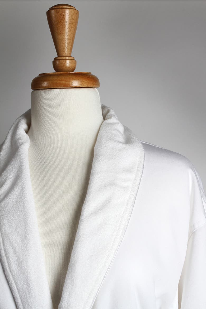 Spa Robe, Alternate, color, White