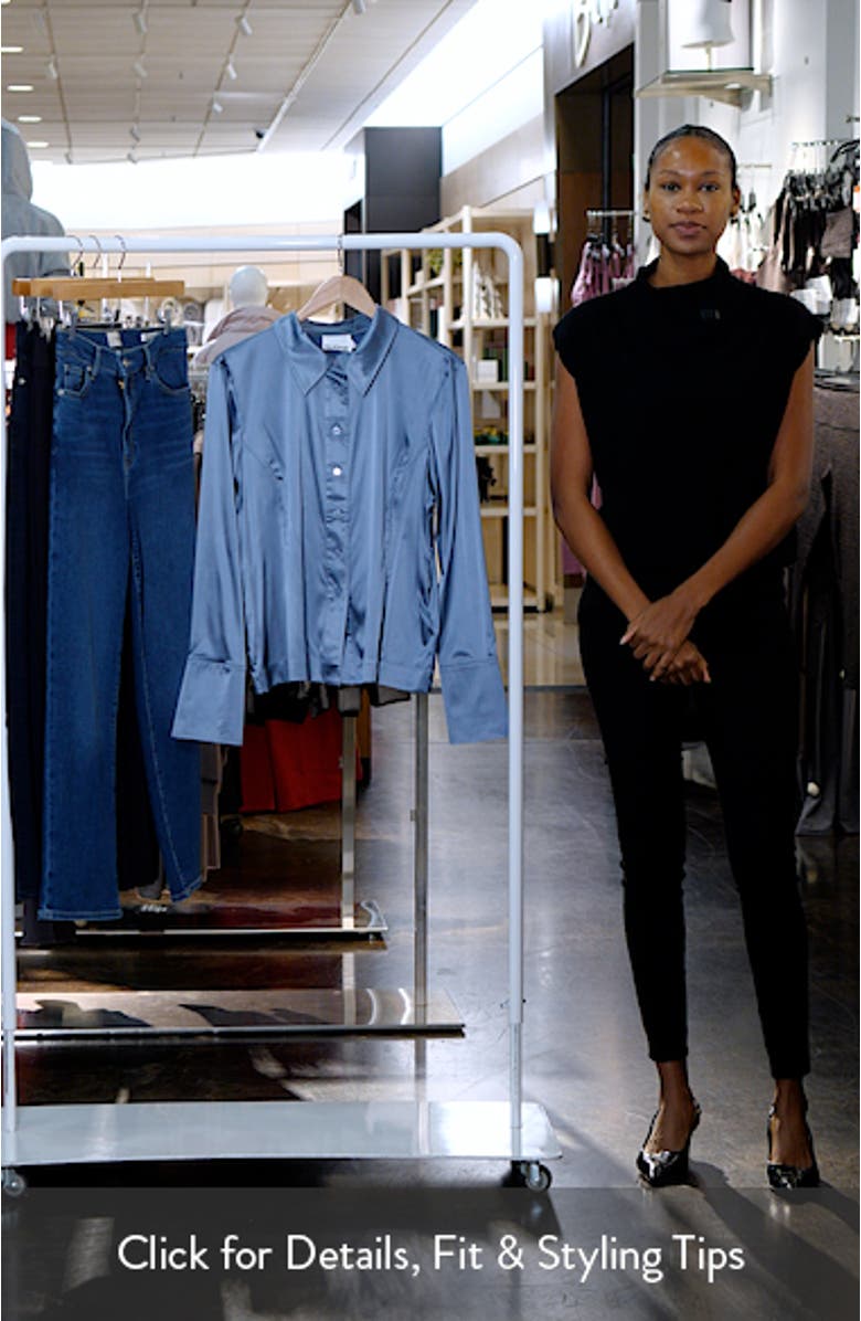 Janis Silk Blend Blouse, sales video thumbnail