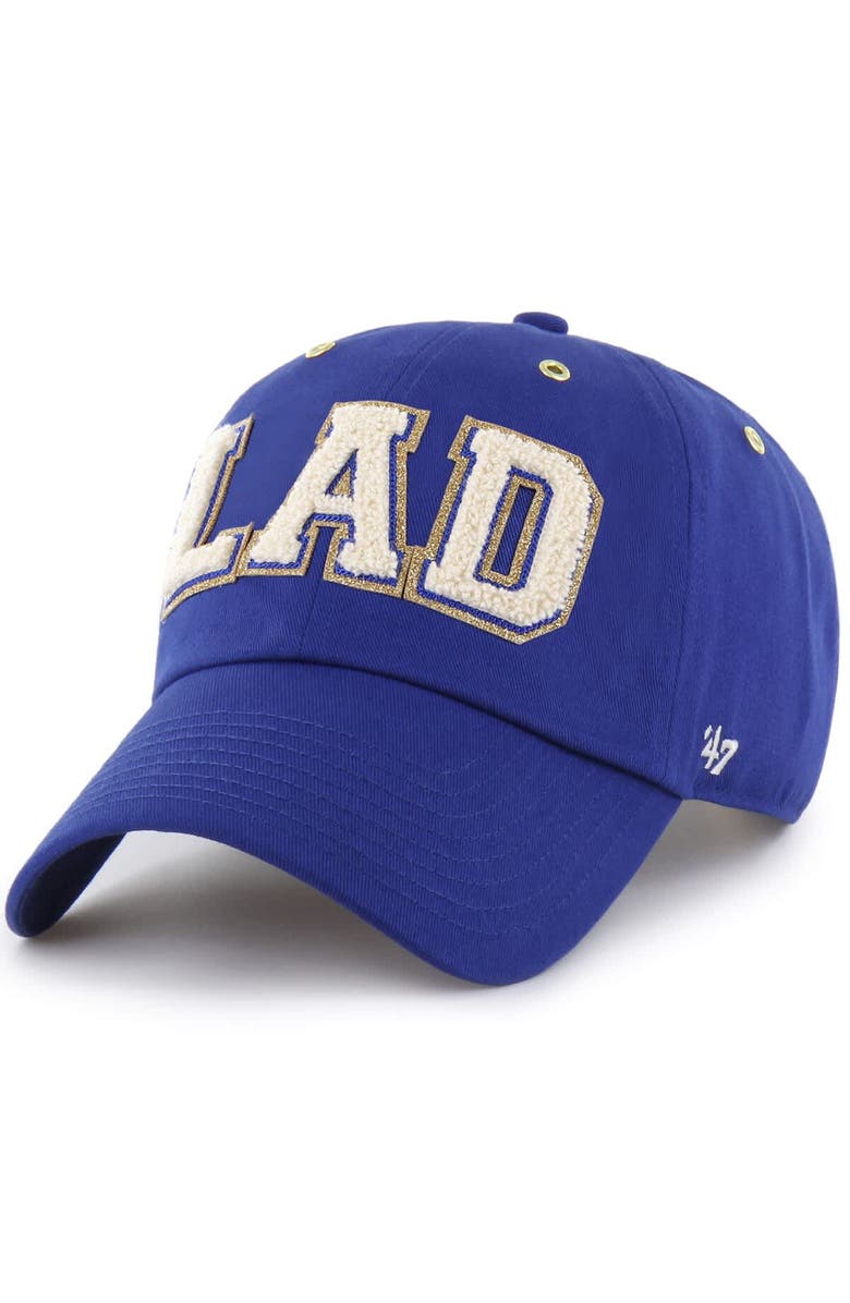 Stoney Clover Lane X '47 Men's '47 x Stoney Clover Lane Royal Los Angeles Dodgers Acro Charm Clean Up Adjustable Hat, Alternate, color, Royal