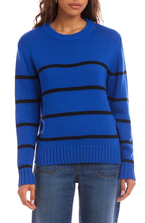 Stripe Crewneck Sweater
