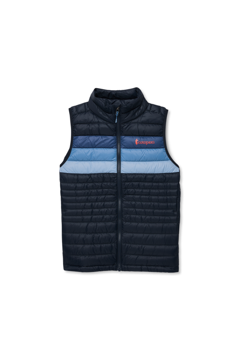 Fuego Down Vest - Women's, Alternate, color, Carbon Stripes