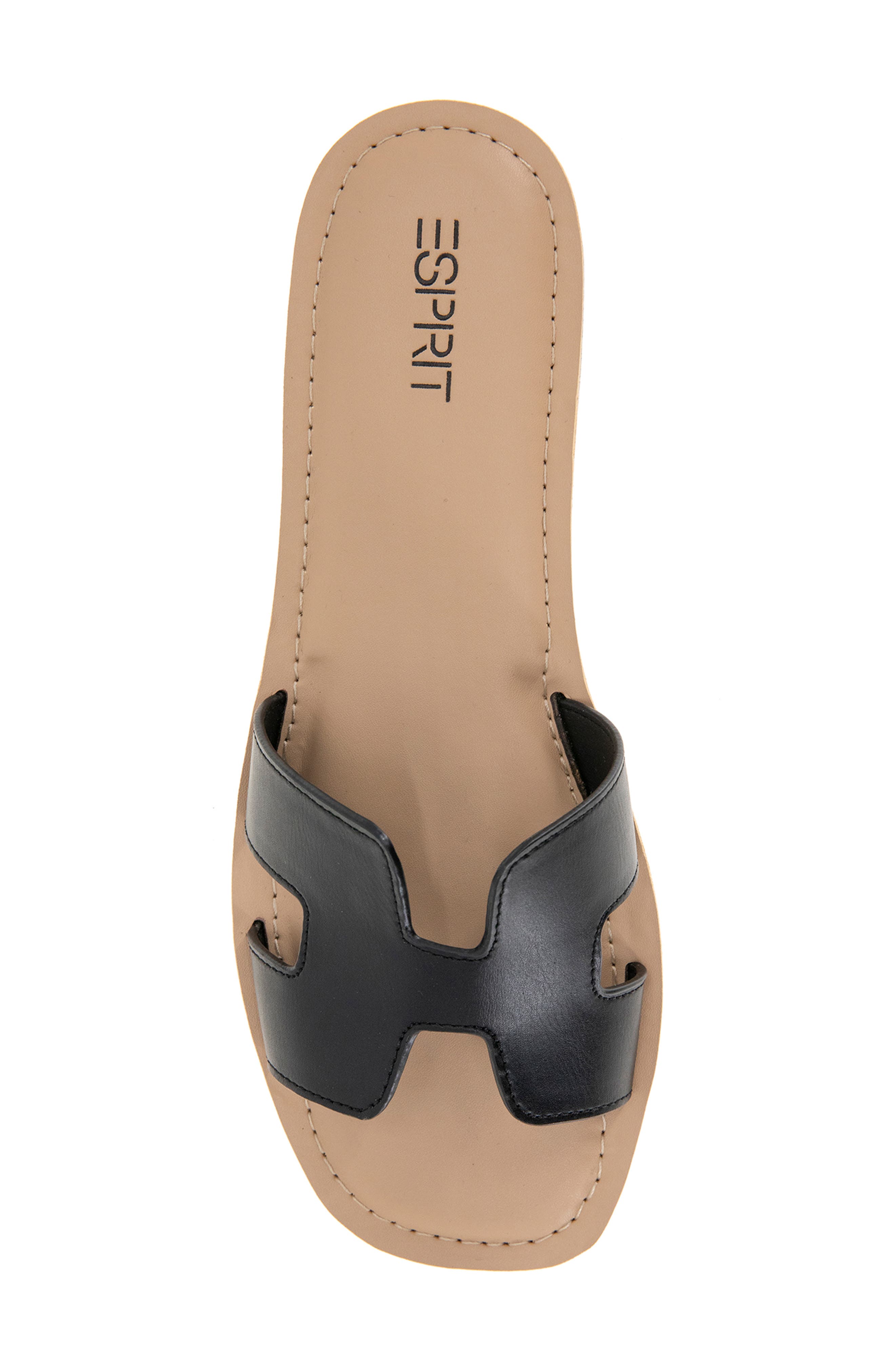 Esprit Leona Slide Sandal, Alternate, color, Black