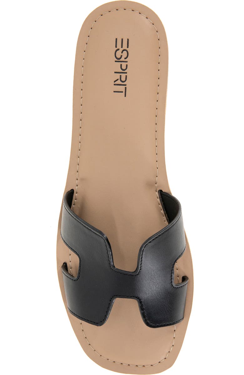 Esprit Leona Slide Sandal, Alternate, color, Black