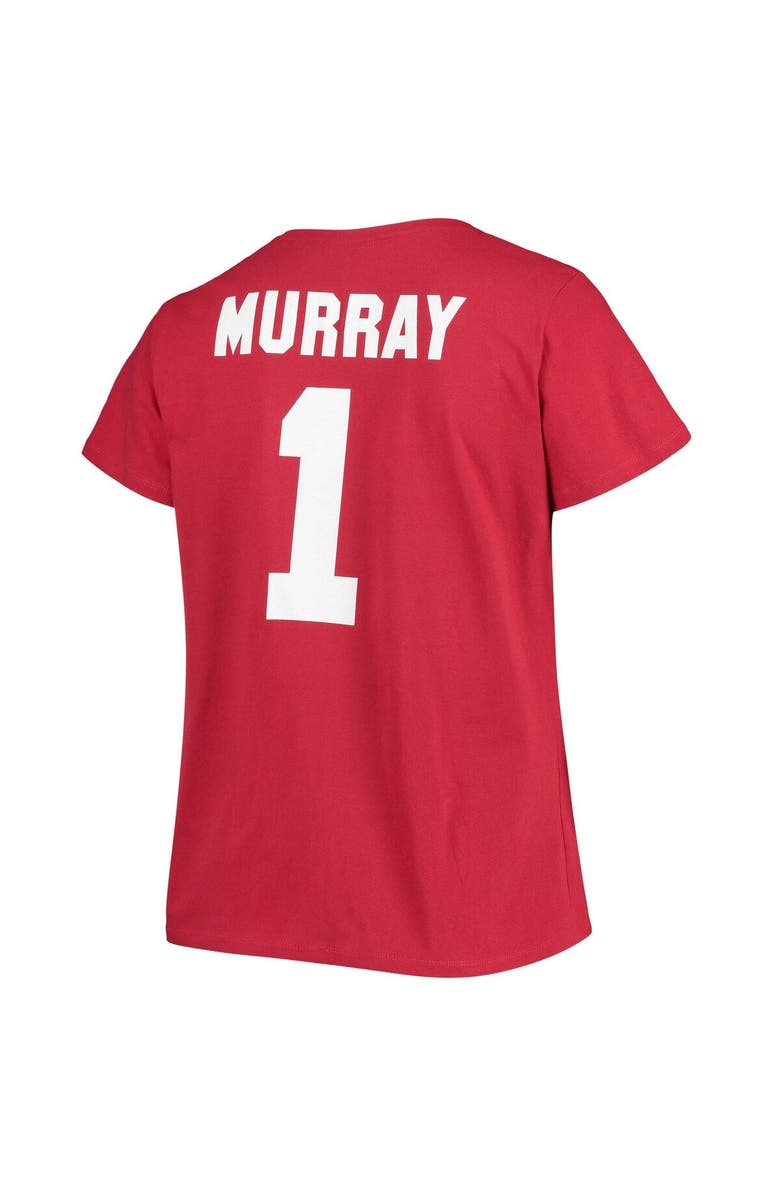 FANATICS Women's Fanatics Branded Kyler Murray Cardinal Arizona Cardinals Plus Size Name & Number V-Neck T-Shirt, Alternate, color, 
