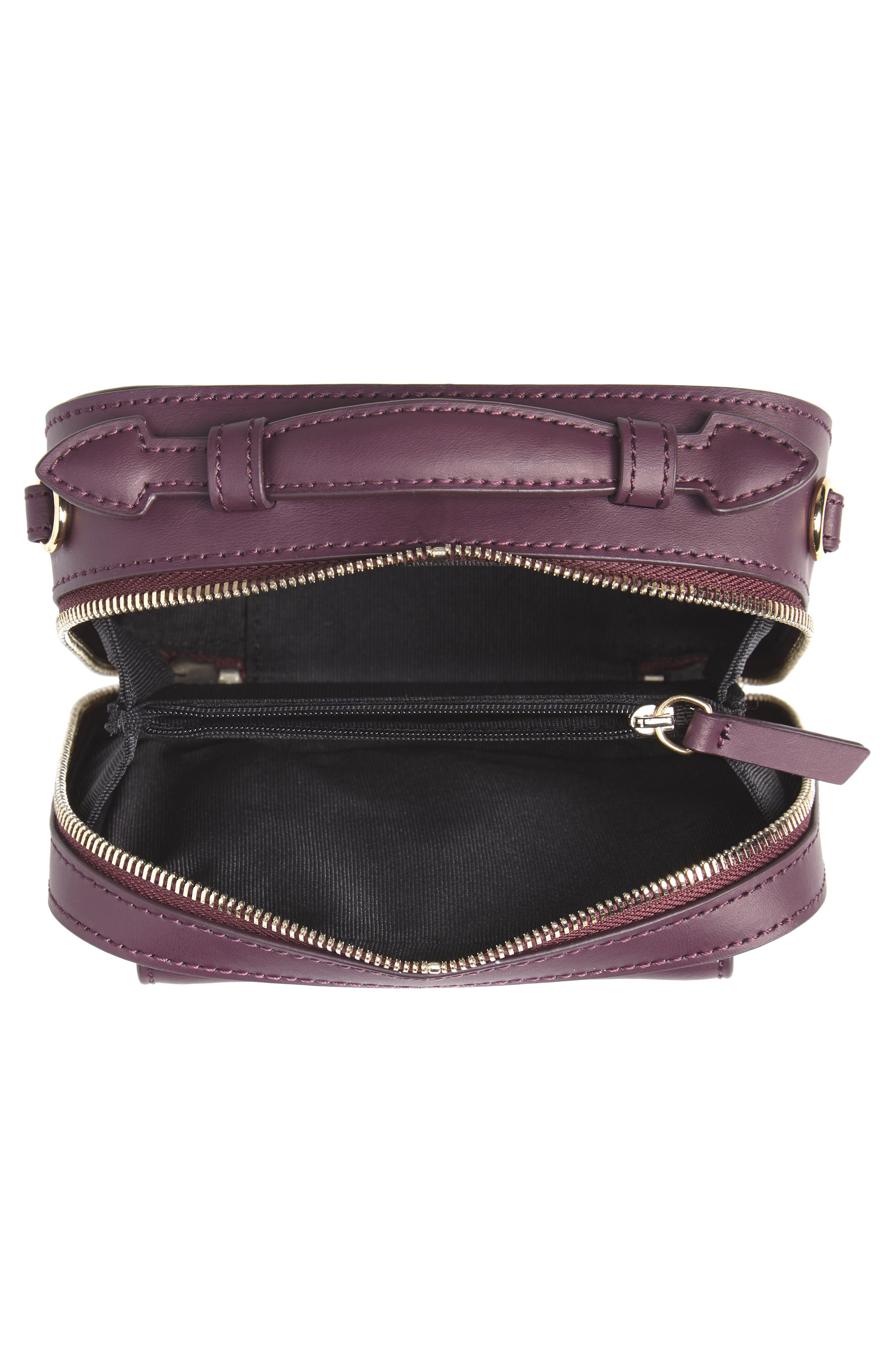 ZAC Zac Posen Earthette Small Box Leather Crossbody Bag, Alternate, color, 