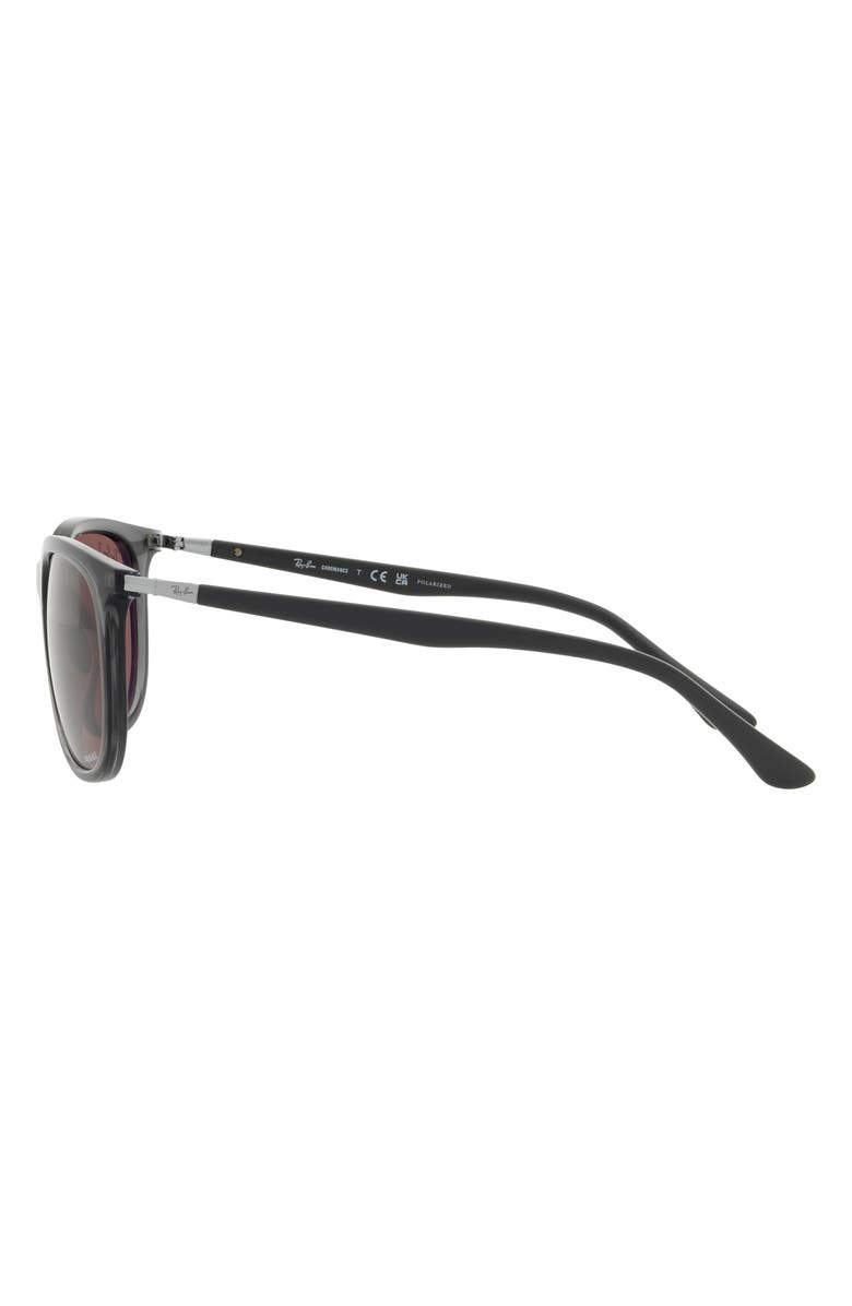 Ray-Ban 54mm Polarized Pillow Sunglasses, Alternate, color, 