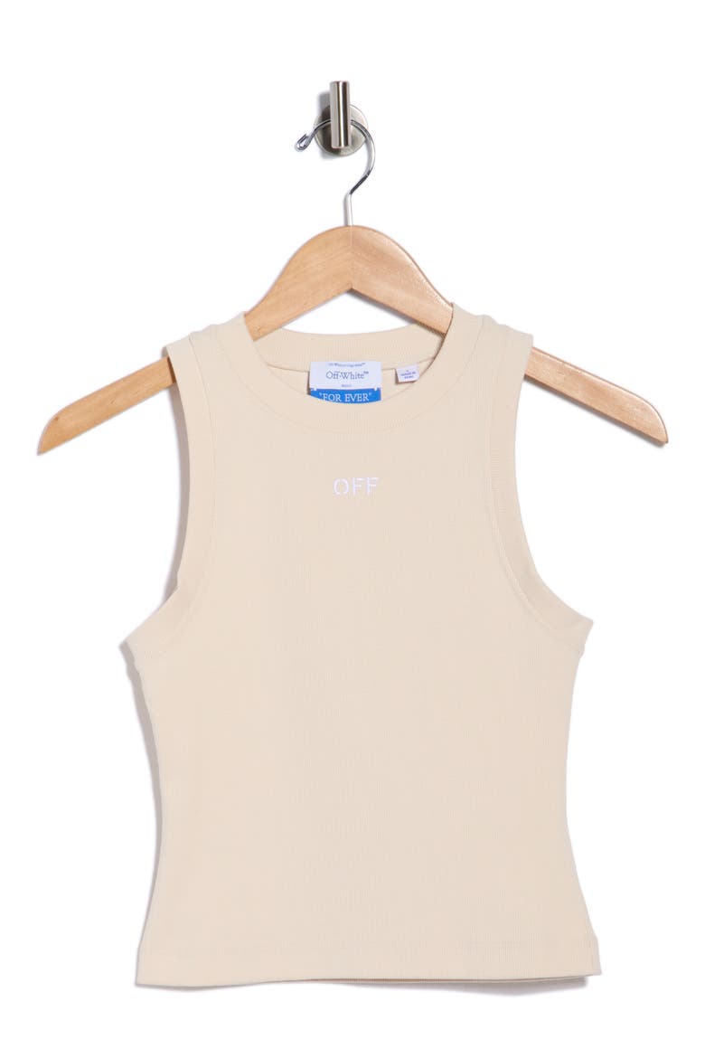 Row Cotton Blend Ribbed Tank, Alternate, color, WHITECAP GREY