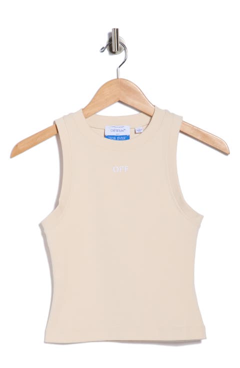 Row Cotton Blend Ribbed Tank