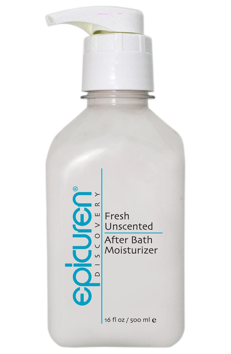 Epicuren Discovery After Bath Body Moisturizer, Main, color, Fresh Unscented - 16 Oz.