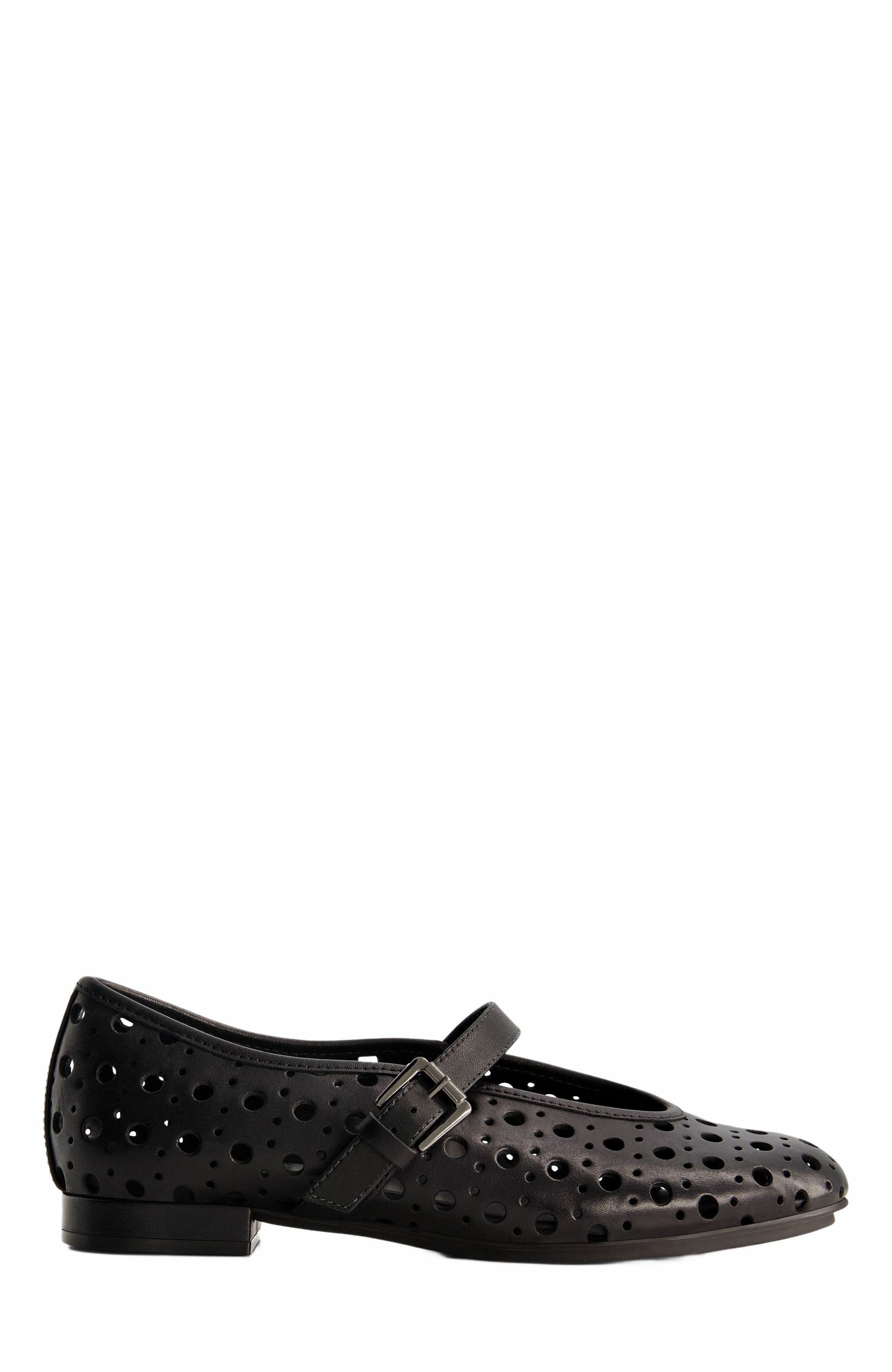 Bernardo Footwear Borden Perf Mary Jane Flat, Main, color, 