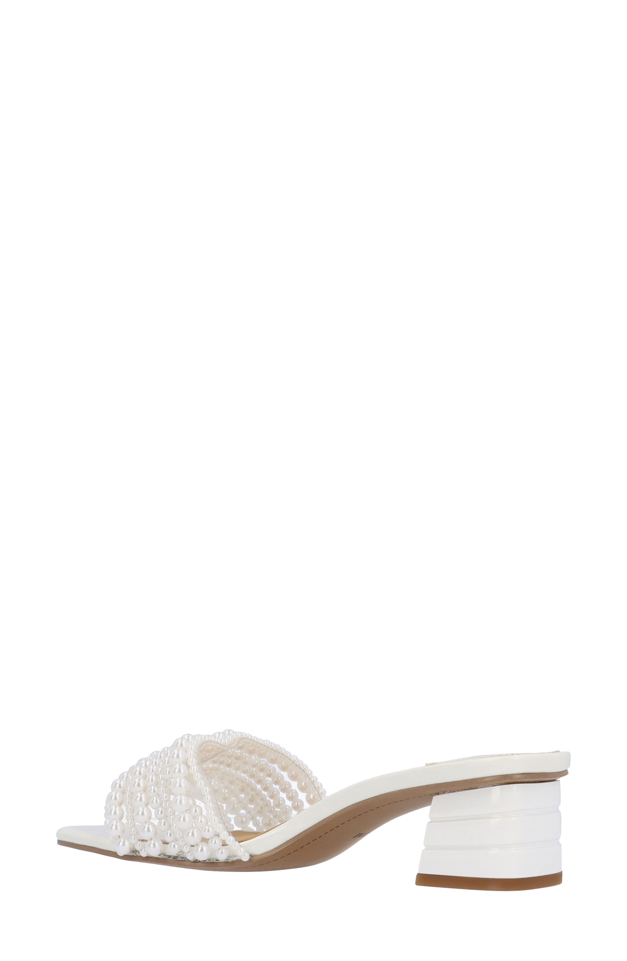 J. Reneé Purla Sandal, Alternate, color, Clear/ White