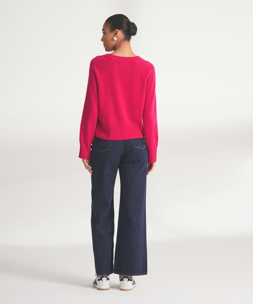 Naadam Signature Cashmere Raglan Crewneck Sweater