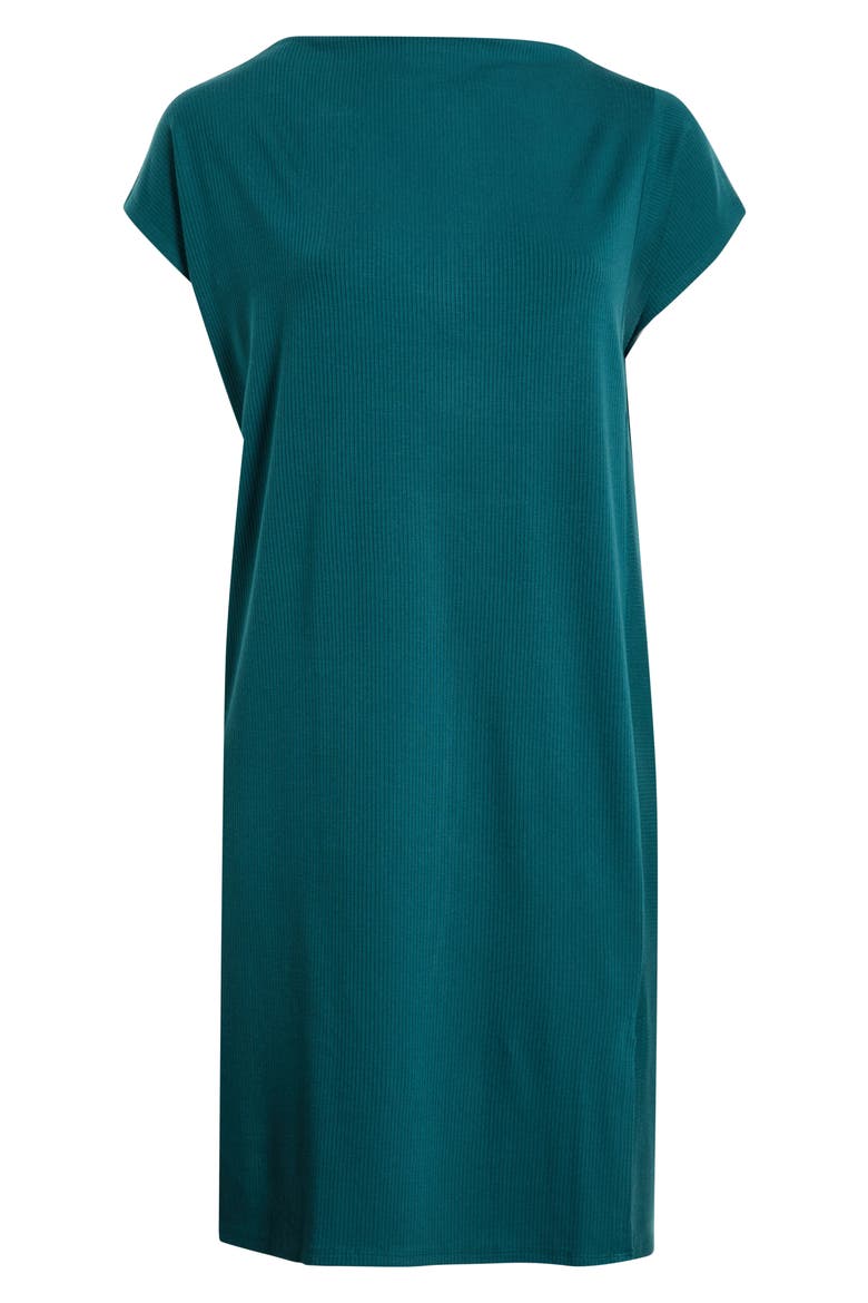 Funnel Neck Maxi Dress, Alternate, color, KELP