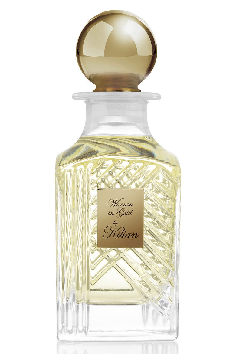 Woman in Gold Hair Mist, Alternate, color, NO COLOR