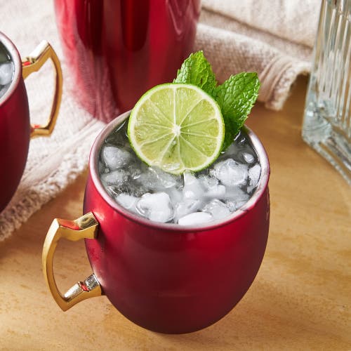 Twine Moscow Mule Mug In Red