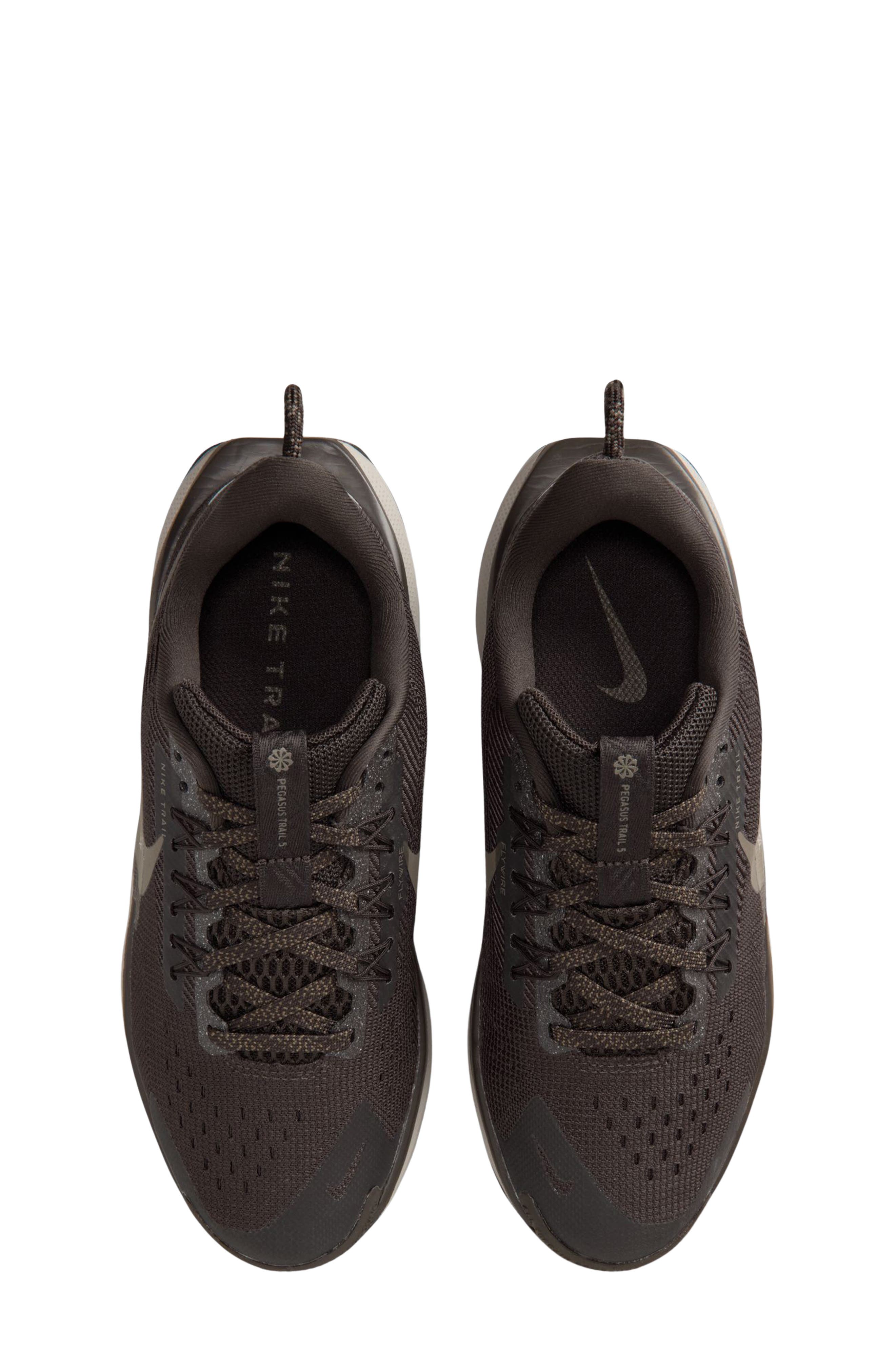 Nike Kids' Pegasus Trail 5 Trail Running Shoe, Alternate, color, 201 Velvbn/Irnstn