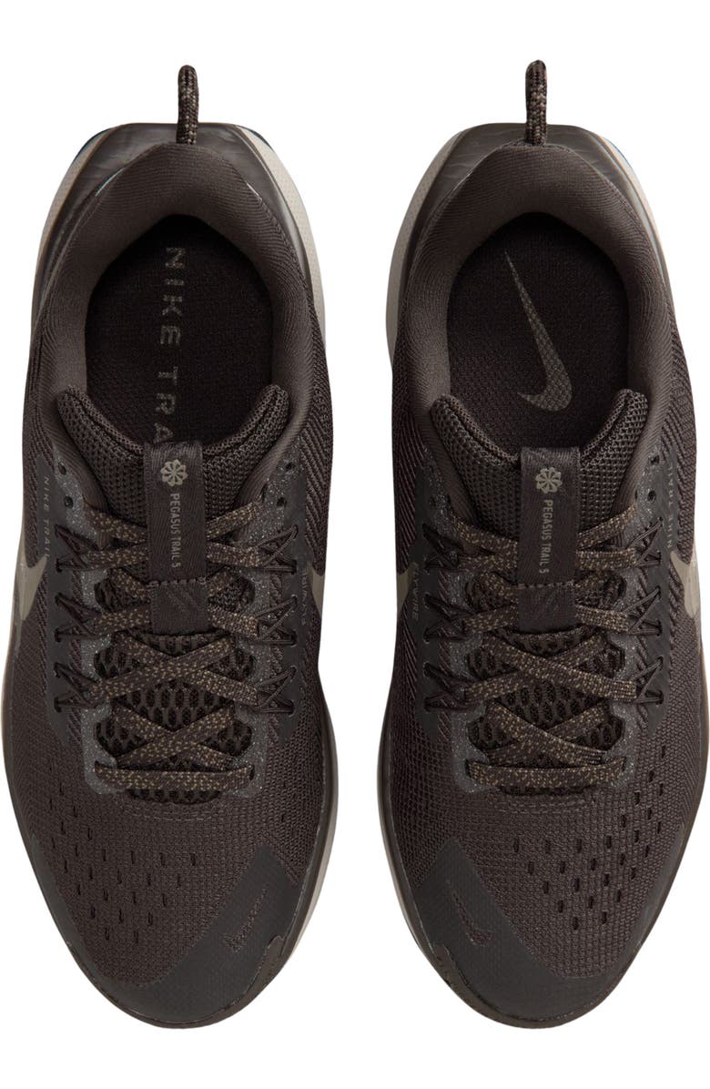 Nike Kids
Pegasus Trail 5 Trail Running Shoe, Alternate, color, 201 Velvbn/Irnstn