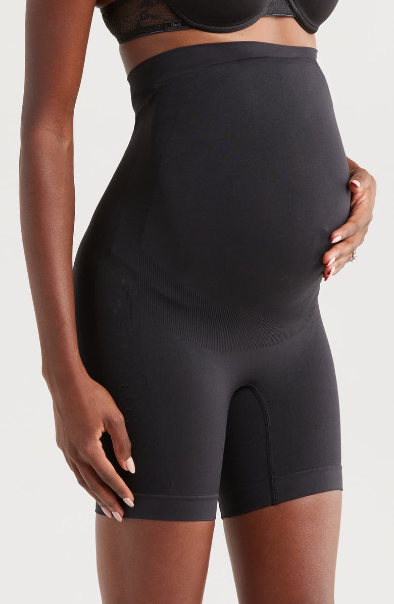Ingrid & Isabel<sup>®</sup> Maternity Shapewear Shorts Bundle, Alternate, color, Blck/Blck