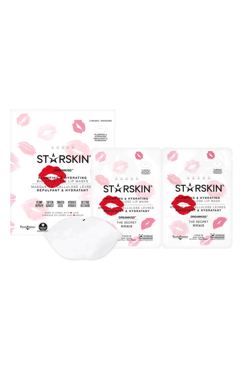 Starskin <sup>®</sup> Dreamkiss Plumping & Hydrating Second Skin Lip Mask, Main, color, 