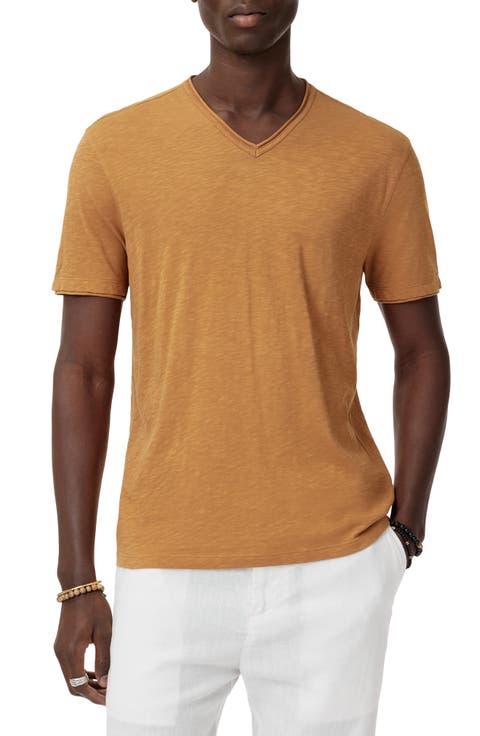 Casual Sophistication Top John Varvatos Men's Miles V-Neck Tee