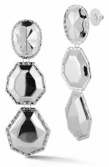SPHERA MILANO Geometric Drop Earrings