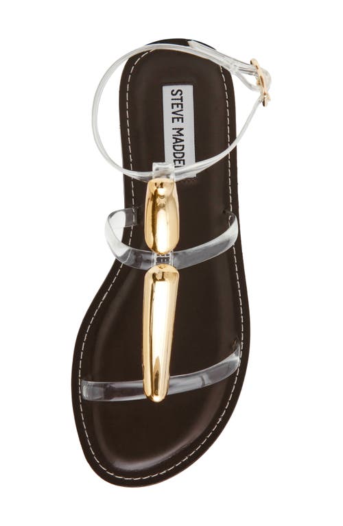 Steve Madden Alma Gladiator Sandal In Clear