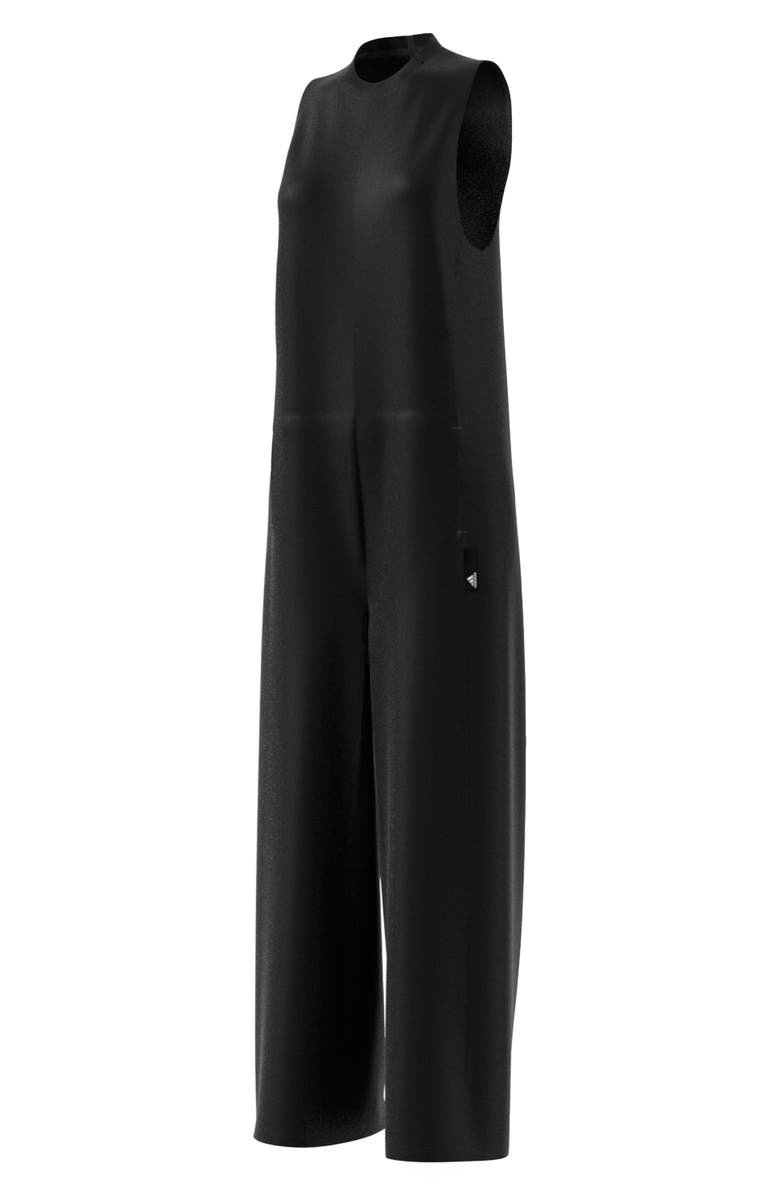 adidas Sleeveless Wide Leg Jumpsuit, Alternate, color, 