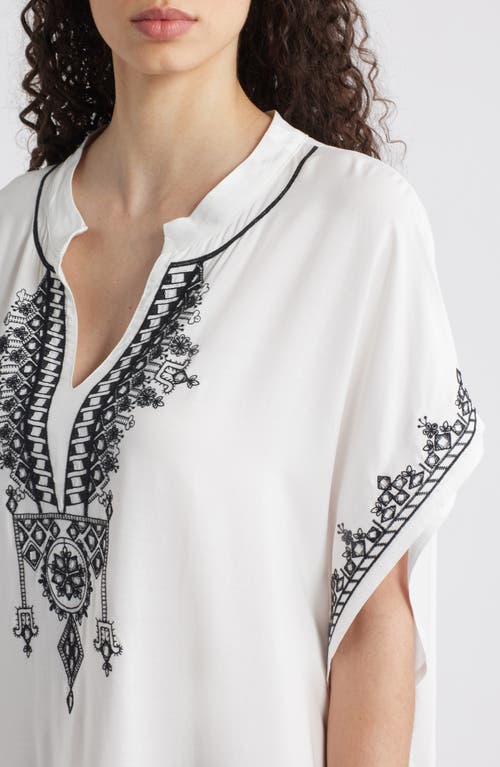 Nikki Lund Evelina Embroidered Caftan