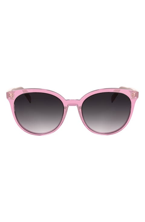 Heritage 55mm Gradient Round Sunglasses