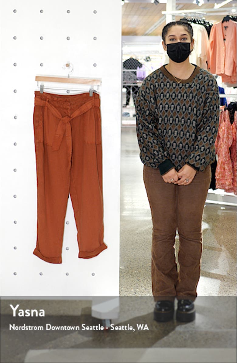 Paperbag Waist Pants, sales video thumbnail