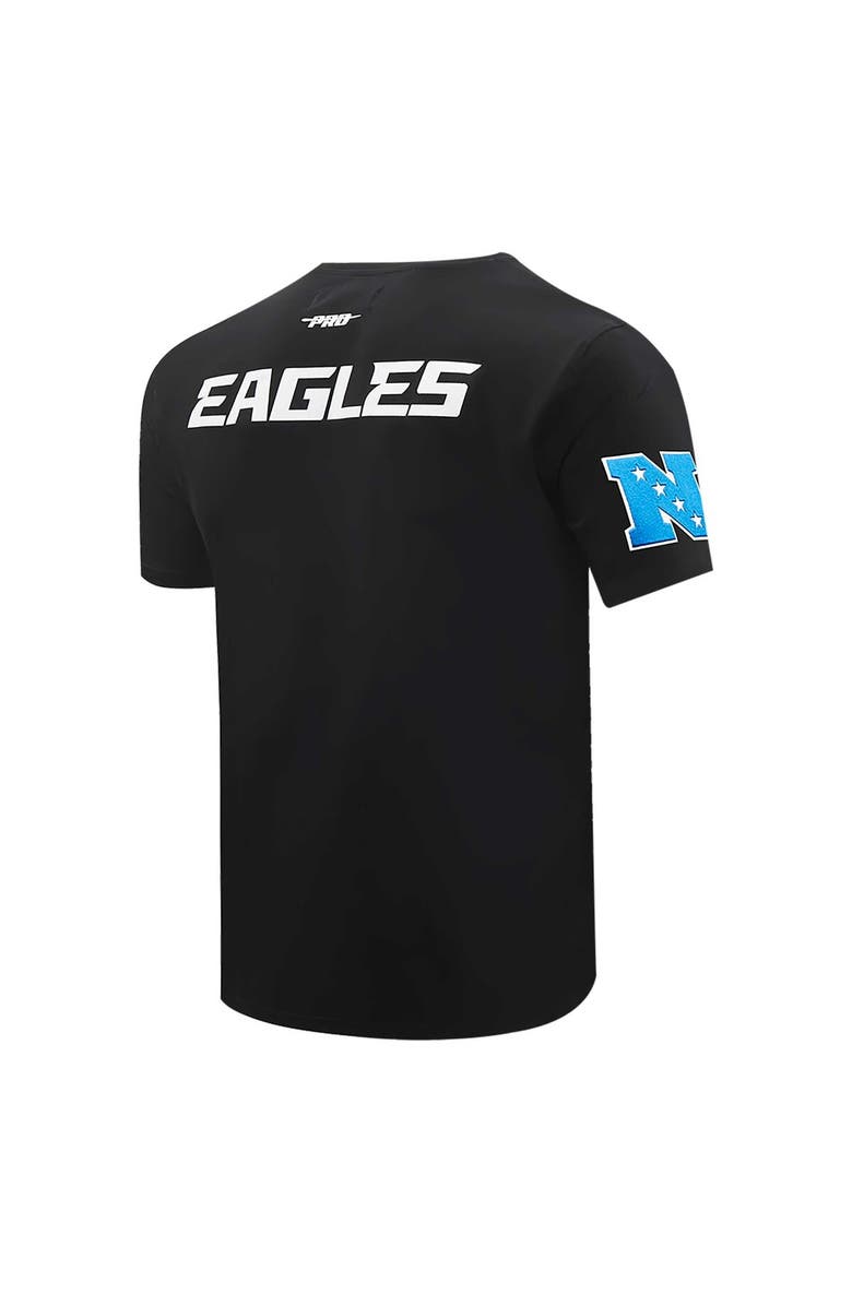 PRO STANDARD Men's Pro Standard Black Philadelphia Eagles Retro Striper T-Shirt, Alternate, color, Black