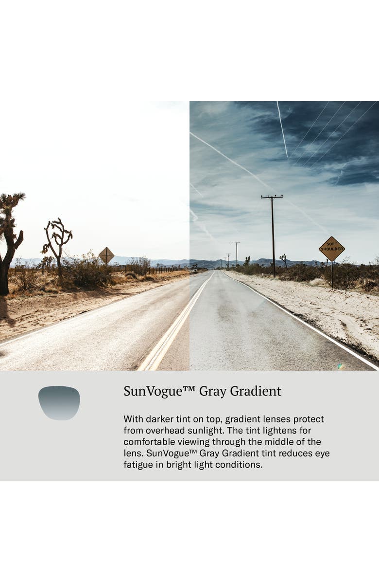 American Optical Times 47mm Round Nylon Non Polarized, Alternate, color, Black Crystal - Ggn