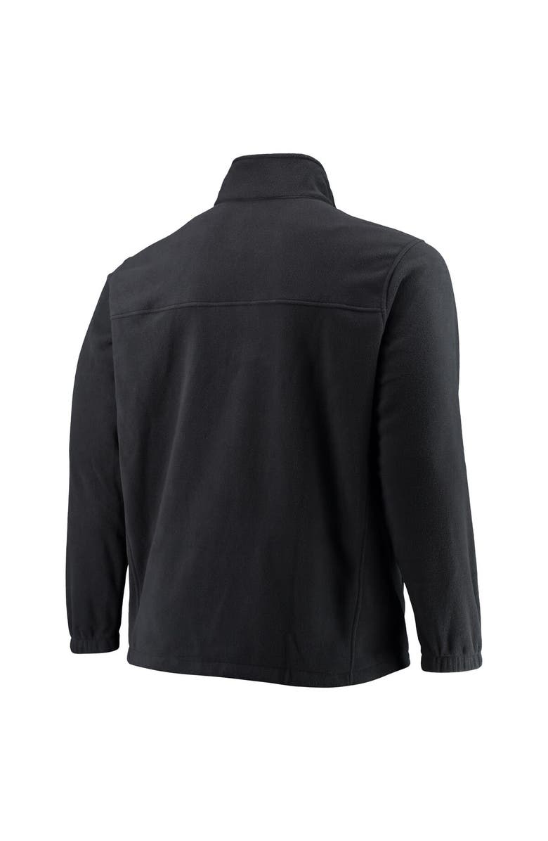 Columbia Men's Columbia Black Ohio State Buckeyes Big & Tall Flanker III Fleece Full-Zip Jacket, Alternate, color, 