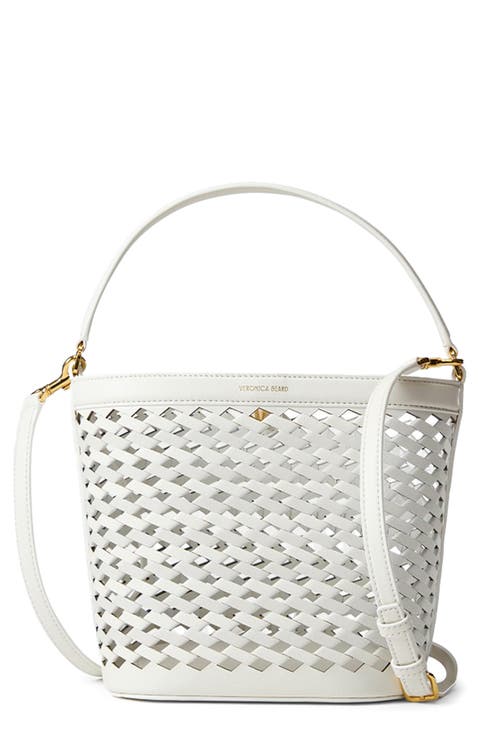 WHITE【beautifulpeople】busket bag S Amazon.com: Marc Jacobs Leather Bucket Bag Crossbody