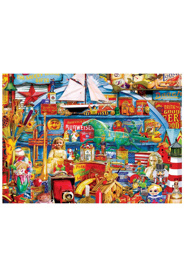 Antiques & Collectibles 1000pc Puzzle, Alternate, color, Multicolor